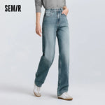 Load image into Gallery viewer, Semir 2025 Spring Straight Jeans - Simple Long Trousers
