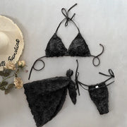 High-Waist Two-Piece Bikini Set – Smooth & Supportive