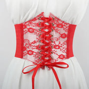 Embroidered Lace Corset | OWNLUXE