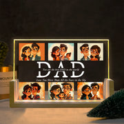 Personalized 3D Acrylic LED Night Light — Custom Name Gift for Family | OWNLUXE