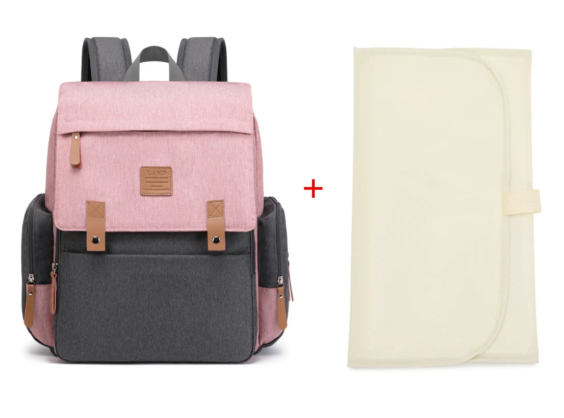 Large-Capacity Diaper Backpack – Travel Ready | OWNLUXE