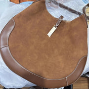 Suede Vintage Hobo Shoulder Bag - Large Capacity Underarm Tote | OWNLUXE