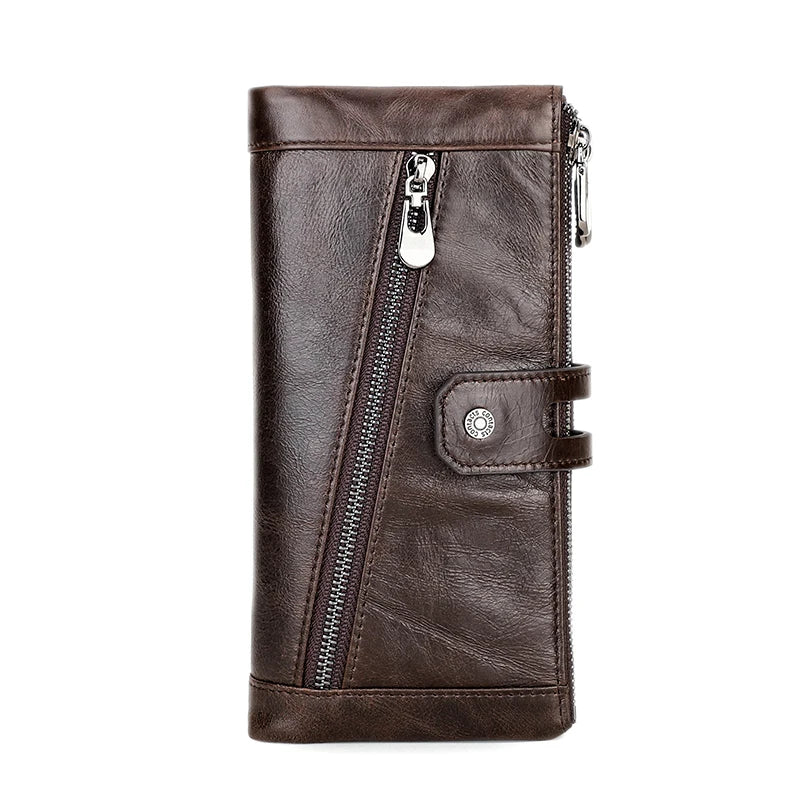 Genuine Leather Vintage Card Holder Wallet | OWNLUXE