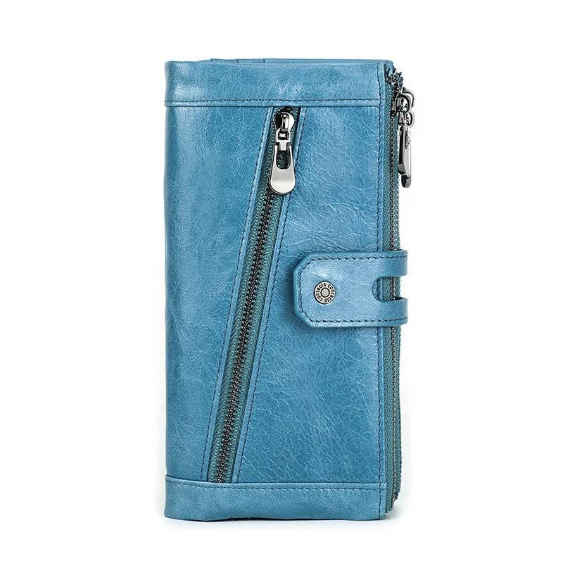 Genuine Leather Vintage Card Holder Wallet | OWNLUXE