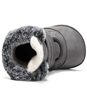 Warm Fur Ankle Boots - Women's Elegant Winter Snow Booties