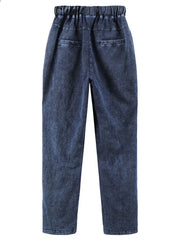 Women's Plus Size High Waist Jeans - Slim Fit Stretch Denim Pants