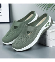 Breathable Mesh Slip‑On Flats – Lightweight Everyday Shoes