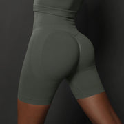 Seamless Yoga Push-Up High-Waist Shorts | OWNLUXE