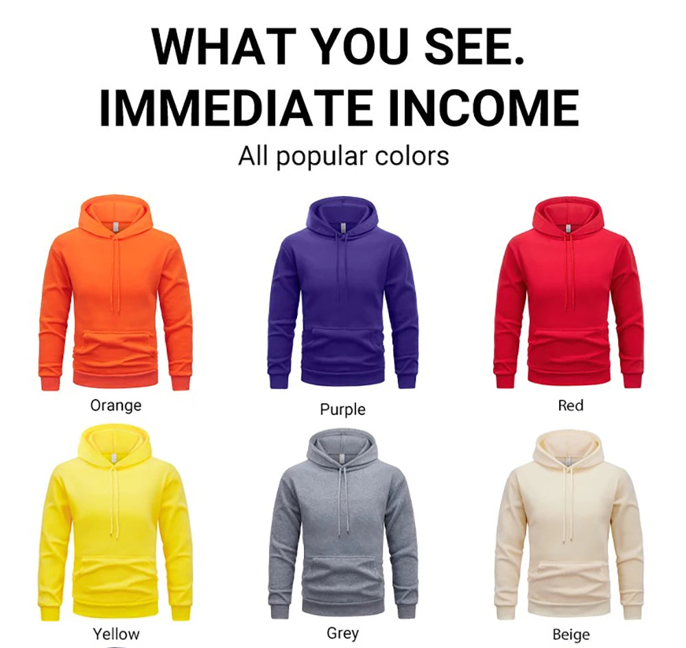 Canada Flag Print Hoodie – Men's Loose Fleece Sweatshirt Street Style | OWNLUXE