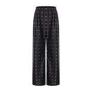 Women's Wide Leg Pants (White) | OWNLUXE