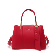 Soft Leather Shoulder Bag - Large Capacity Minimalist Tote for Women