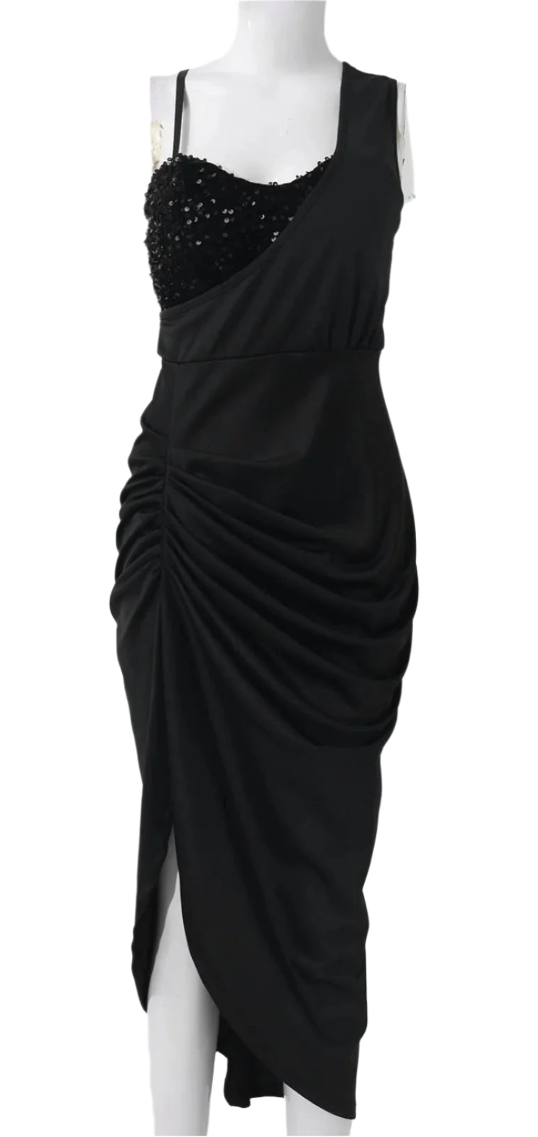 Women's Printed V-Neck A-Line Dress – Elegant, Casual & Versatile