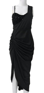 Load image into Gallery viewer, Women&#39;s Printed V-Neck A-Line Dress – Elegant, Casual &amp; Versatile

