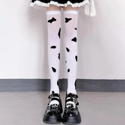 Cow Thigh-High Stockings | OWNLUXE