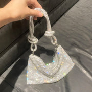 Crystal Hobo Evening Bag | OWNLUXE