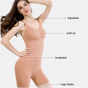 Women’s Full Body Shaper Bodysuit – Tummy & Thigh Slimmer