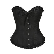 Ruffle Overbust Push-Up Top | OWNLUXE