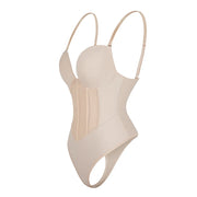 Backless Bodysuit Shapewear with Push Up Bra & Tummy Control