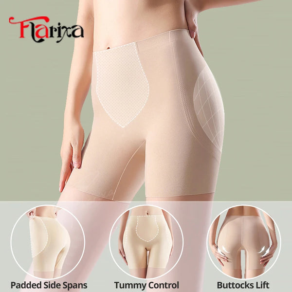 Padded High-Waist Tummy-Control Shorts – Shop at OWNLUXE