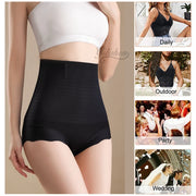 Firm-Control High-Waist Shaping Shorts – Thin, Breathable Fit