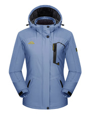 Women's Windproof Fleece-Lined Winter Jacket