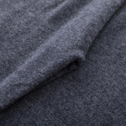 Wool Relaxed-Fit High-Waist Knit Pants | OWNLUXE