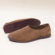 Women's Pointed Toe Leather Loafers – Shop at OWNLUXE