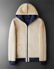 Thick Hooded Winter Jacket - Men's Warm Slim Fit Insulated Coat
