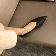 Women's Leather Flats (Beige) – Shop at OWNLUXE