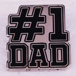 Load image into Gallery viewer, 🎖️ Funny Dad Pin Badge | Broche drôle pour papa – Cadeau fête des Pères
