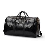 Load image into Gallery viewer, PU Leather Travel Duffle Bag | Sac de Voyage en Cuir PU
