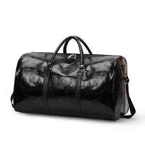 PU Leather Travel Duffle Bag | Sac de Voyage en Cuir PU