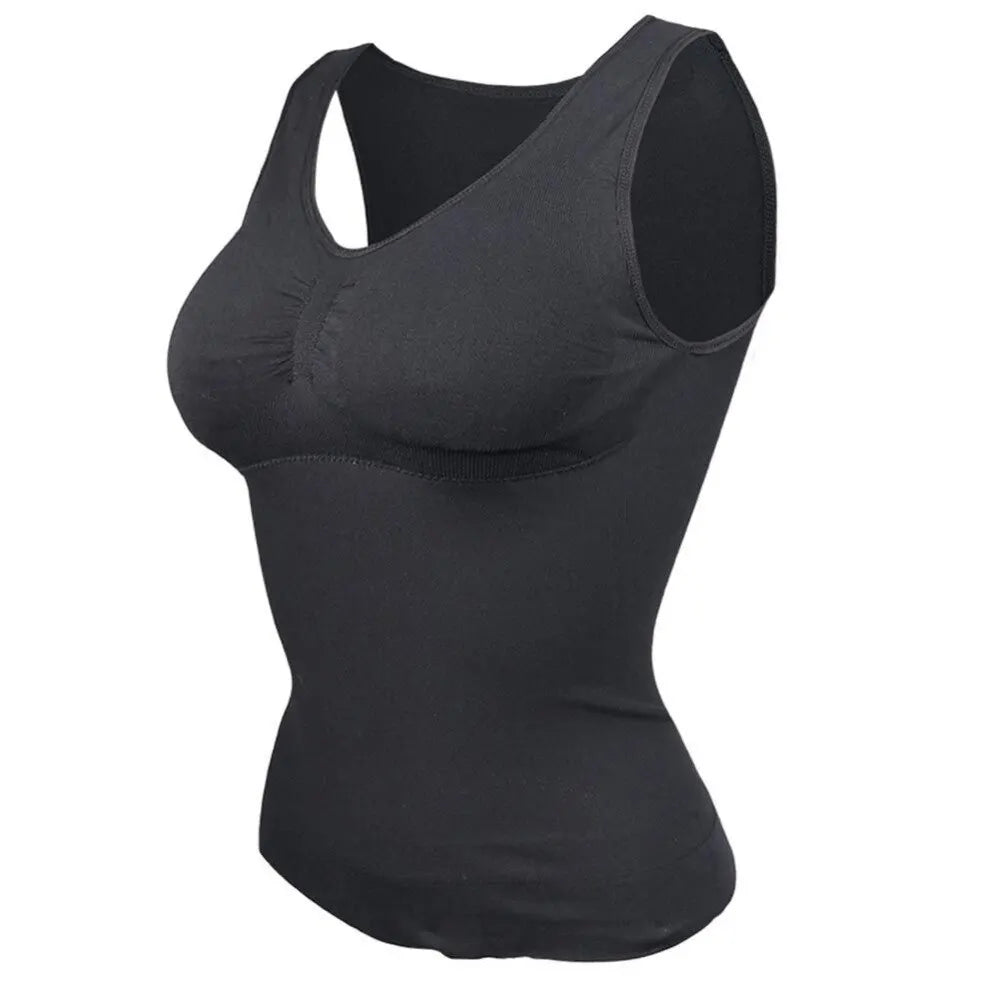 Padded Vest Tank Top | OWNLUXE