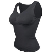 Padded Vest Tank Top | OWNLUXE