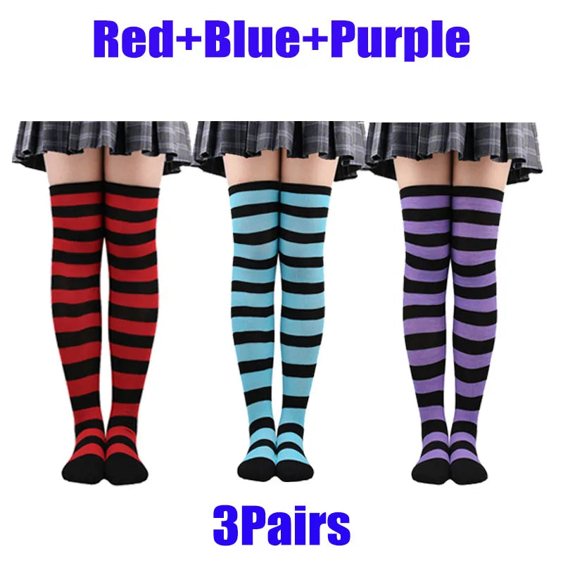 Stockings Striped Socks | OWNLUXE