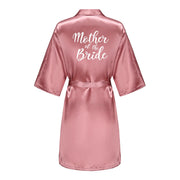 Satin Bridal Robe – Bridesmaid & Wedding Party Bathrobe | OWNLUXE