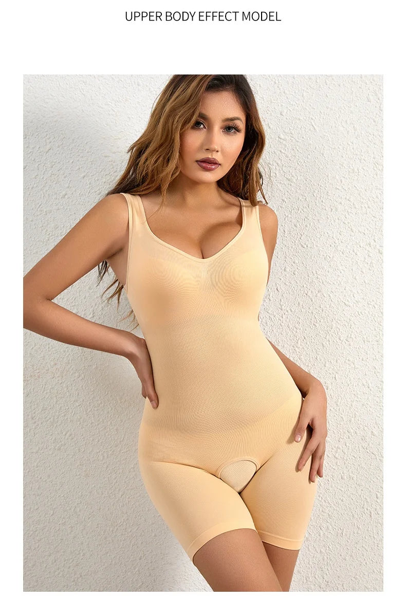 Seamless Slimming Bodysuit with Firm Tummy Control Shapewear