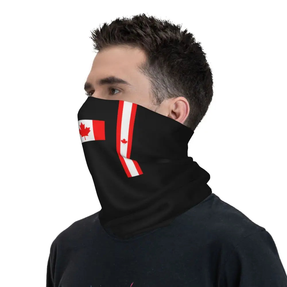 Canadian Flag Maple Leaf Neck Gaiter | OWNLUXE