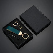 Custom Leather Keychain With Gift Box Personalized Logo | OWNLUXE