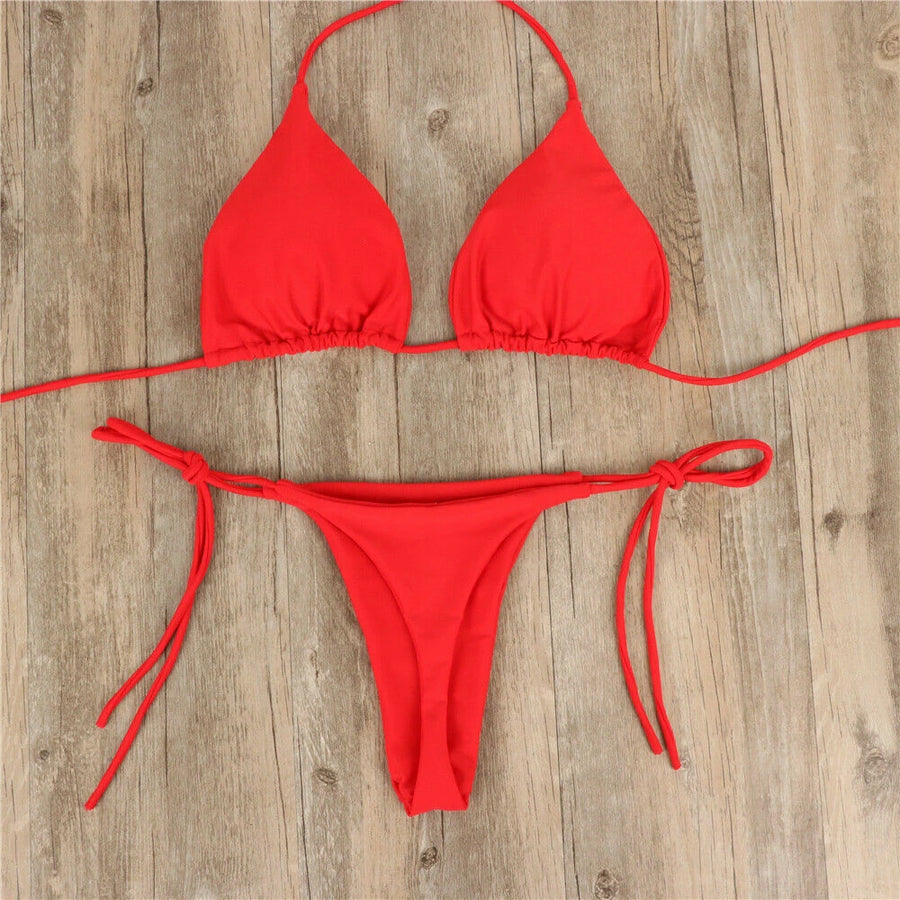 Thong Adjustable Bikini Set | OWNLUXE