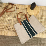 Spacious Canvas Crossbody Bag | OWNLUXE