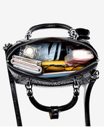 Load image into Gallery viewer, Yellow Crocodile Pattern Tote Bag - Small Shell Messenger
