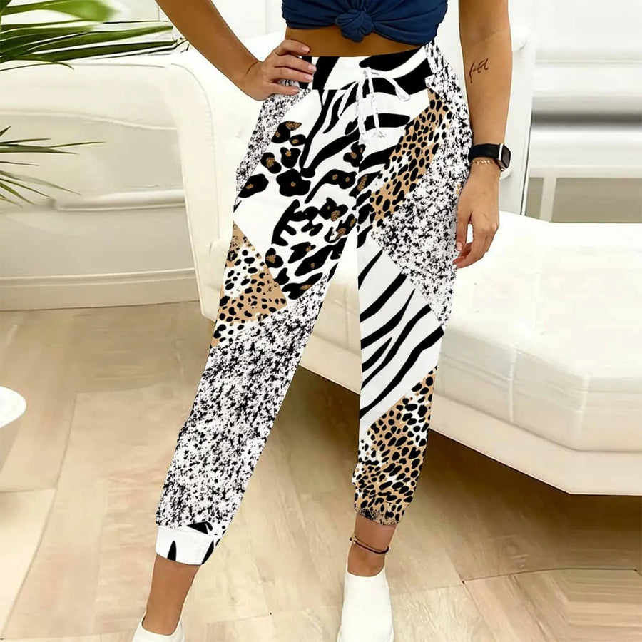 Women's Leopard Print Pants | OWNLUXE