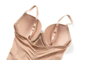 V-Neck Shapewear Bodysuit - Medium Control Tummy Shaper for Women