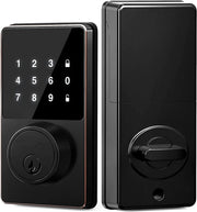 Smart Keypad Door Lock – PIN Code, Key Backup, IP66