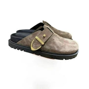 Women's Leather Slippers (Brown) – Shop at OWNLUXE