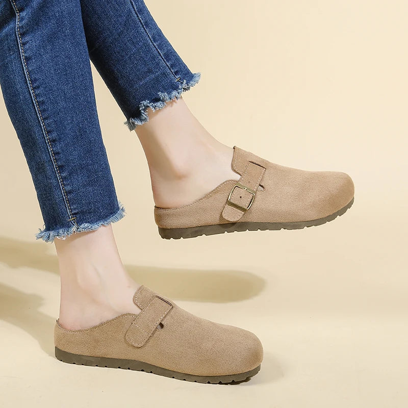 Women's Closed Toe Retro Slippers – Shop at OWNLUXE