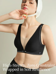 Plunge Seamless Push-Up Wire-Free Bra | OWNLUXE