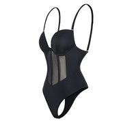 Backless Bodysuit Shapewear with Push Up Bra & Tummy Control