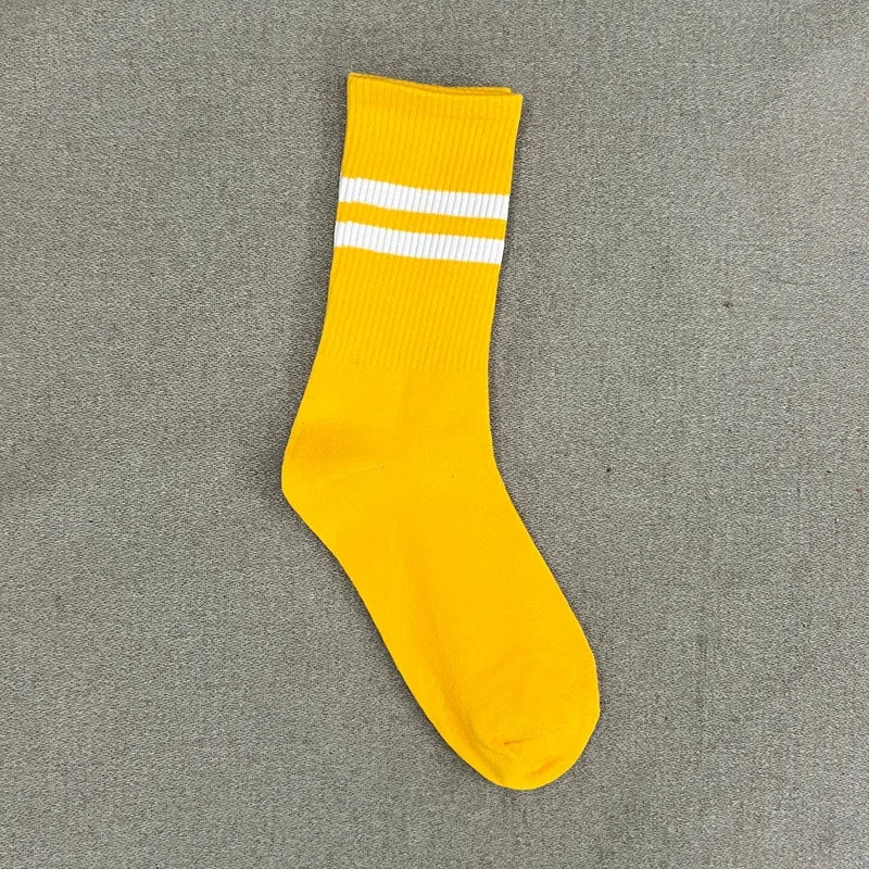 Cotton Striped Socks | OWNLUXE